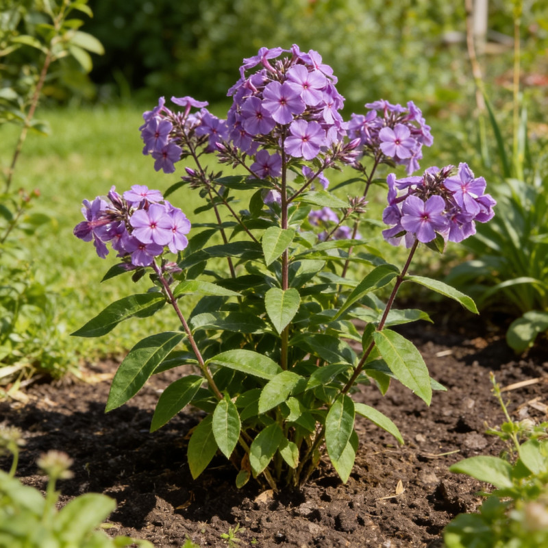 Phlox paniculata Blue Paradise 20cm Godet 9cm - Phlox