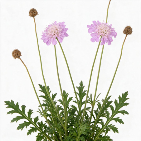 Scabieuse columbaria Butterfly Blue 20cm Godet 9cm - Scabiosa