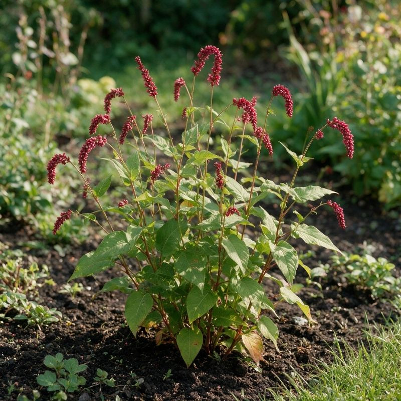 Persicaire amplexicaulis Dark Red 20cm Godet 9cm - Persicaria