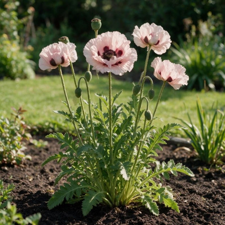 Pavot orientale Prinzessin Viktoria Louise 20cm Godet 9cm - Papaver