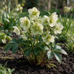Hellébore orientalis 20cm Godet 9cm - Helleborus