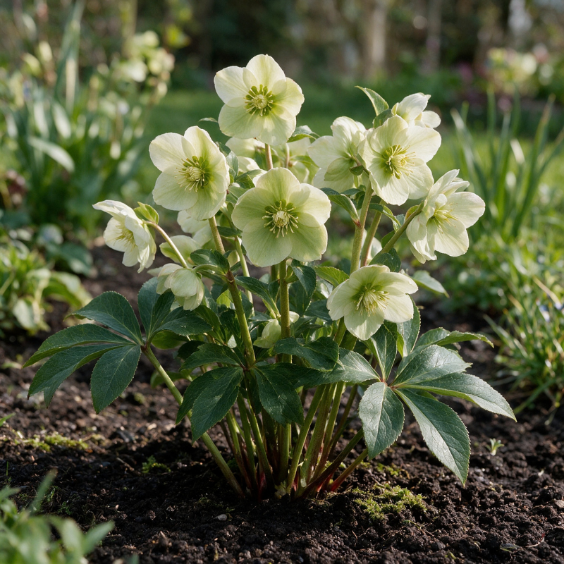 Hellébore orientalis 20cm Godet 9cm - Helleborus