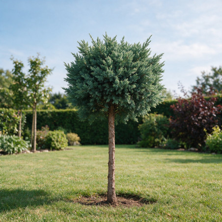 Genévrier écailleux Blue Star - Juniperus squamata Blue Star Hauteur de tige 60cm Pot 11L