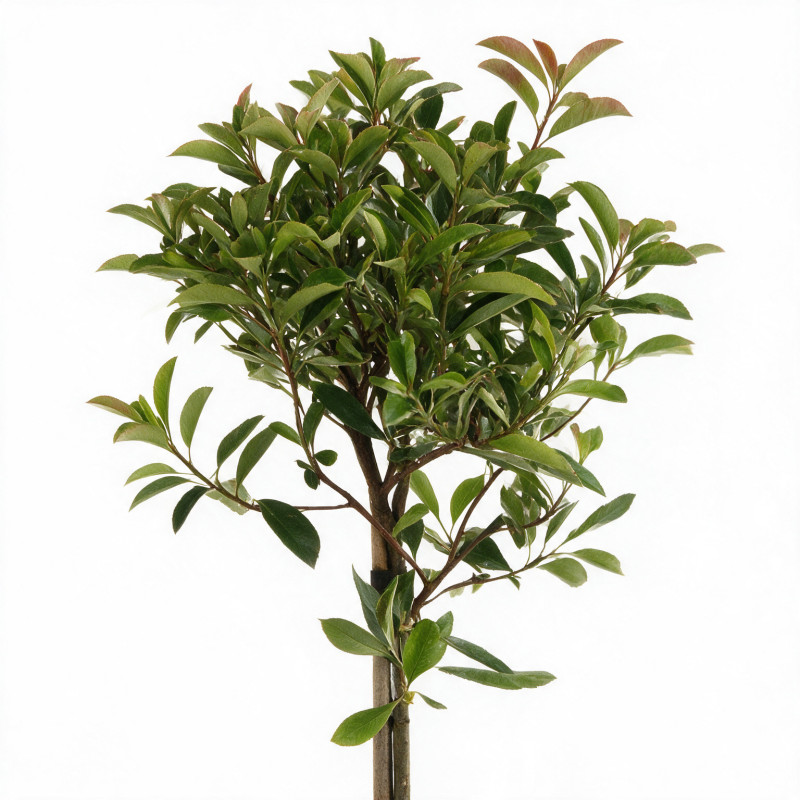 Photinia Little Red Robin - Photinia xfraseri Little Red Robin Mini tige 80cm Pot 7L