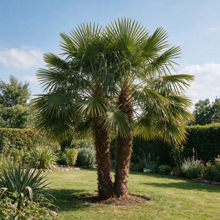 Palmier chanvre - Trachycarpus fortunei 160/180cm Pot 25L