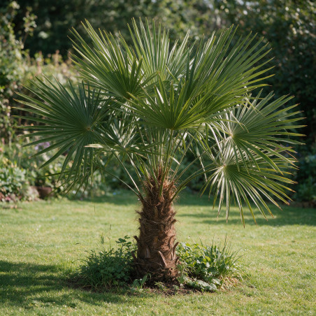 Palmier chanvre - Trachycarpus fortunei 140cm Pot 10L