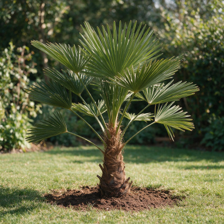 Palmier de Wagner - Trachycarpus wagnerianus 140/160cm Pot 15L