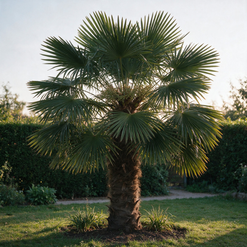 Palmier de Wagner - Trachycarpus wagnerianus 80cm Pot 55L