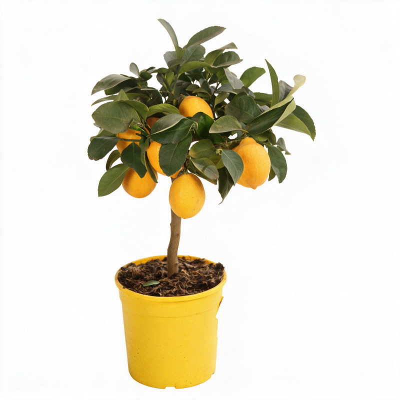 Citronnier Meyer - Citrus xlimon Meyer Mini tige 65cm Pot 3L