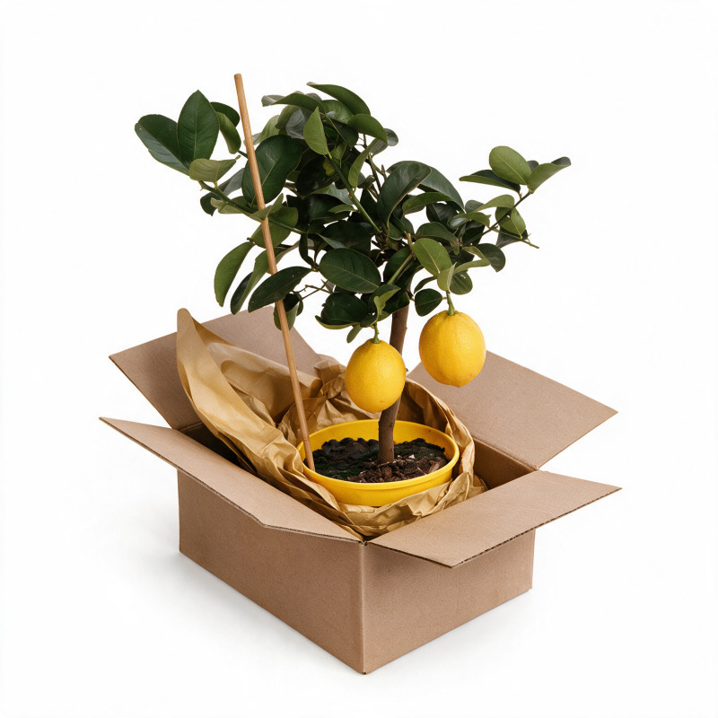 Citronnier Meyer - Citrus xlimon Meyer Mini tige 65cm Pot 3L