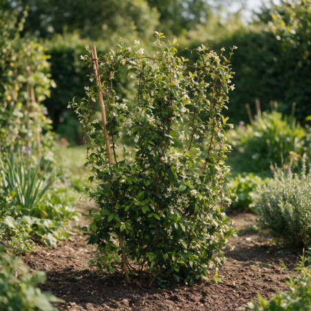 Jasmin étoilé - Trachelospermum jasminoides Espalier 175/195cm Pot 55L