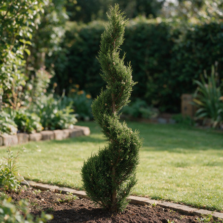 Cyprès de Leyland - Cupressocyparis leylandii Spirale 180cm Pot 30L