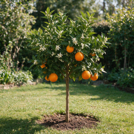 Oranger - Citrus sinensis Mini tige 65cm Pot 3L