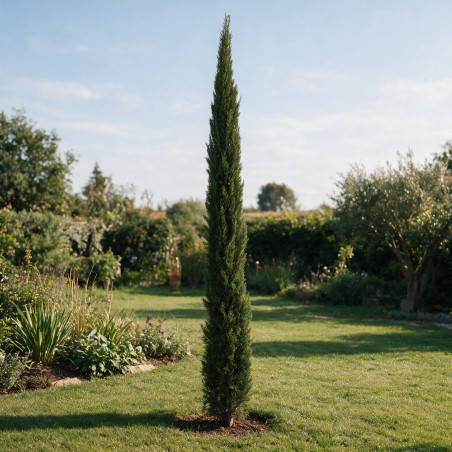 Cyprès de Provence Pyramidalis - Cupressus sempervirens Pyramidalis 150/170cm Pot 15L