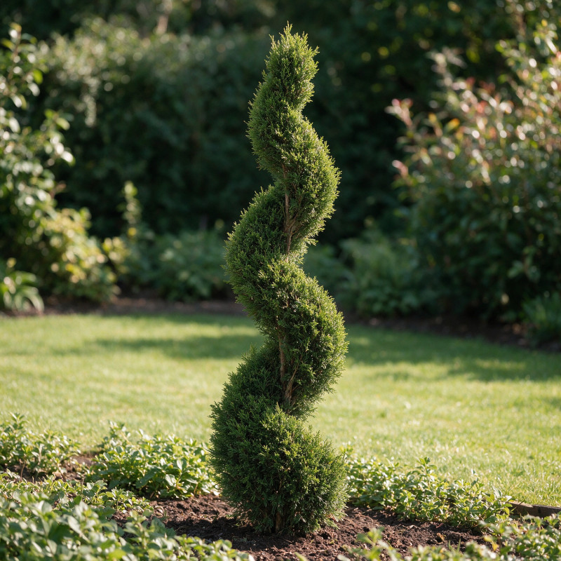 Cyprès de Leyland - Cupressocyparis leylandii Spirale 140/160cm Pot 18L