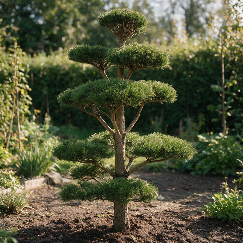 Pin noir Nigra - Pinus nigra Nigra 175/200cm Pot 285L - Bonsaï en nuages