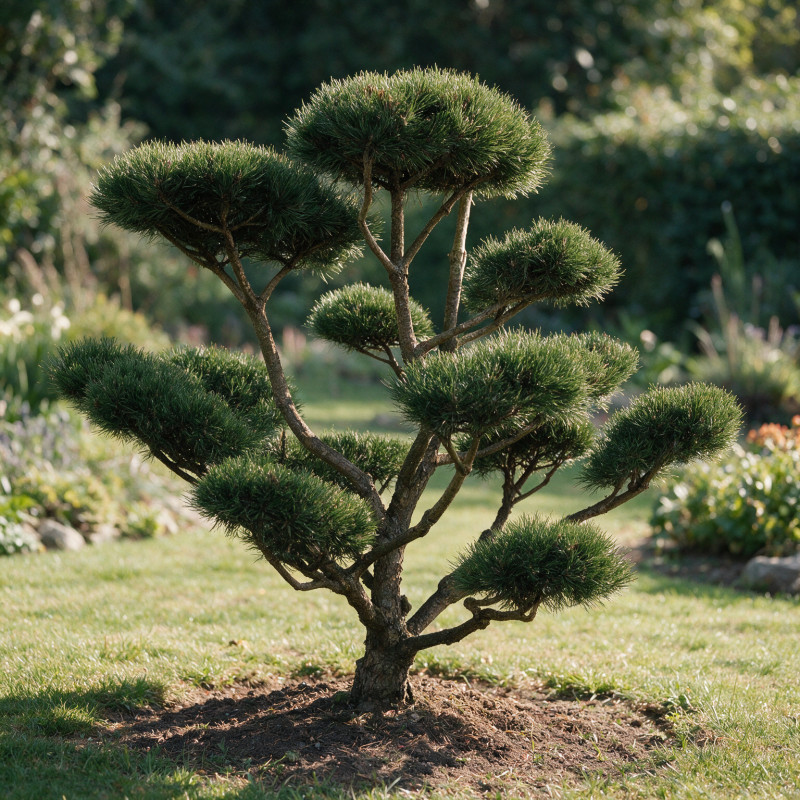Pin de montagne Gnom - Pinus mugo Gnom Bonsaï 150/175cm Pot 285L