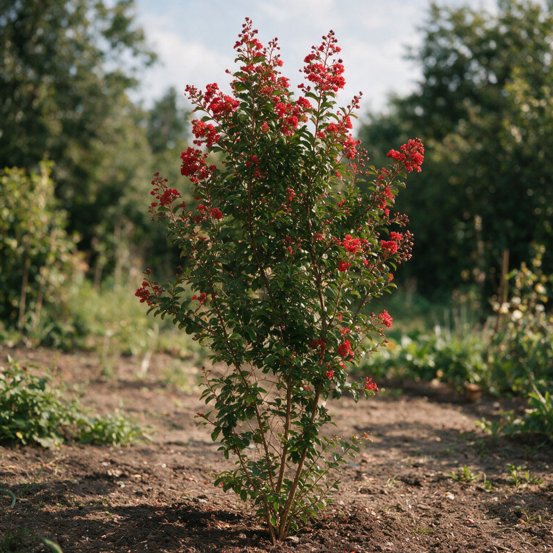 Lilas des Indes Rouge- Lagerstroemia indica 150/170cm Pot 18L