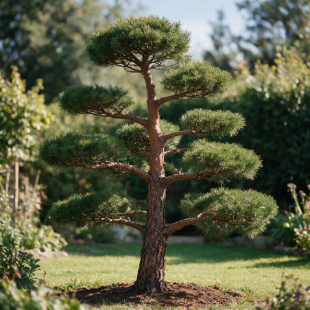 Pin sylvestre - Pinus sylvestris Bonsaï 150/175cm Pot 180L