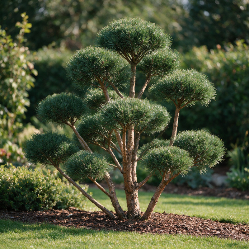 Pin sylvestre Watereri - Pinus sylvestris Watereri Bonsaï 125/150cm Pot 285L