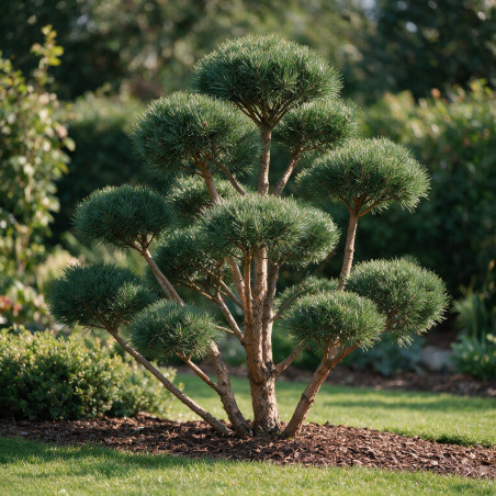 Pin sylvestre Watereri - Pinus sylvestris Watereri Bonsaï 125/150cm Pot 285L