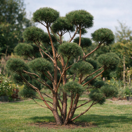 Pin sylvestre Watereri - Pinus sylvestris Watereri Bonsaï 110/130cm Pot 130L
