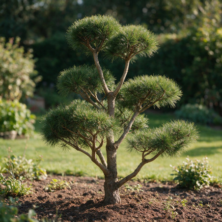 Pin Weymouth Contorta - Pinus strobus Contorta Bonsaï 100/125cm Pot 180L