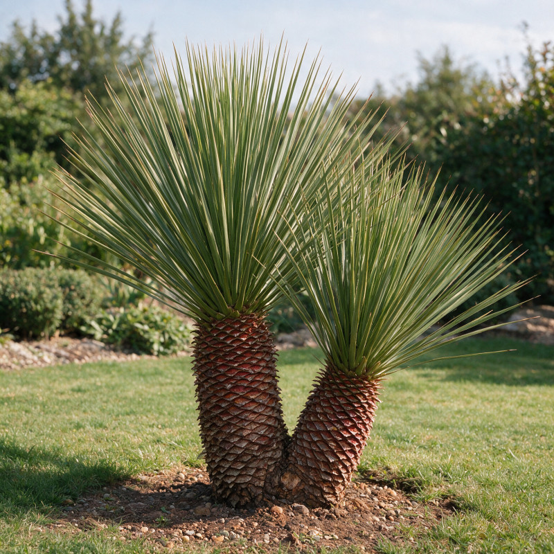 Yucca - Yucca rostrata 2 troncs 70/90cm Pot 45L