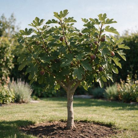 Figuier Madeleine Des 2 Saisons - Ficus carica Madeleine Des 2 Saisons 60/80cm Pot 18L