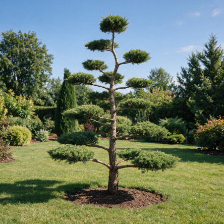 Genévrier Pfitzeriana Compacta - Juniperus xpfitzeriana Pfitzeriana Compacta Bonsaï 180/200cm Pot 230L