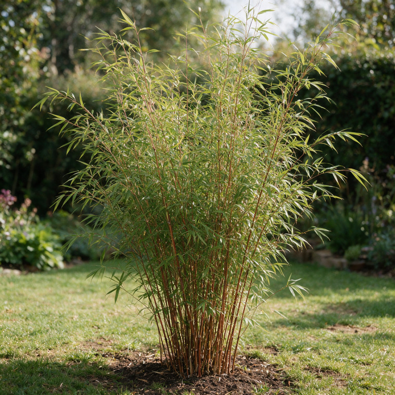 Bambou non traçant - Fargesia angustissima 125/145cm Pot 10L