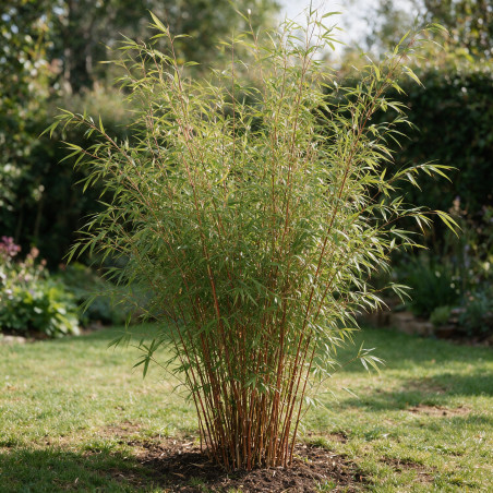 Bambou non traçant - Fargesia angustissima 125/145cm Pot 10L