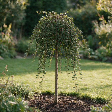 Cotonéaster Major - Cotoneaster dammeri Major Demi-tige 150cm Pot 7,5L - Tige pleureuse