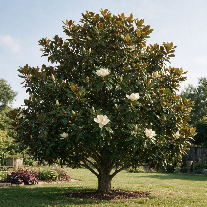 Magnolia à grandes fleurs Galissoniere - Magnolia grandiflora Galissoniere 150/170cm Pot 35L