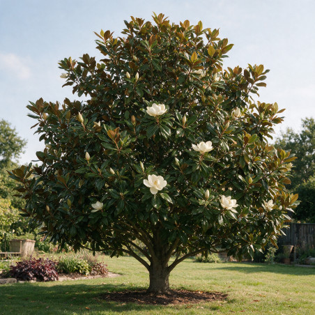 Magnolia à grandes fleurs Galissoniere - Magnolia grandiflora Galissoniere 150/170cm Pot 35L