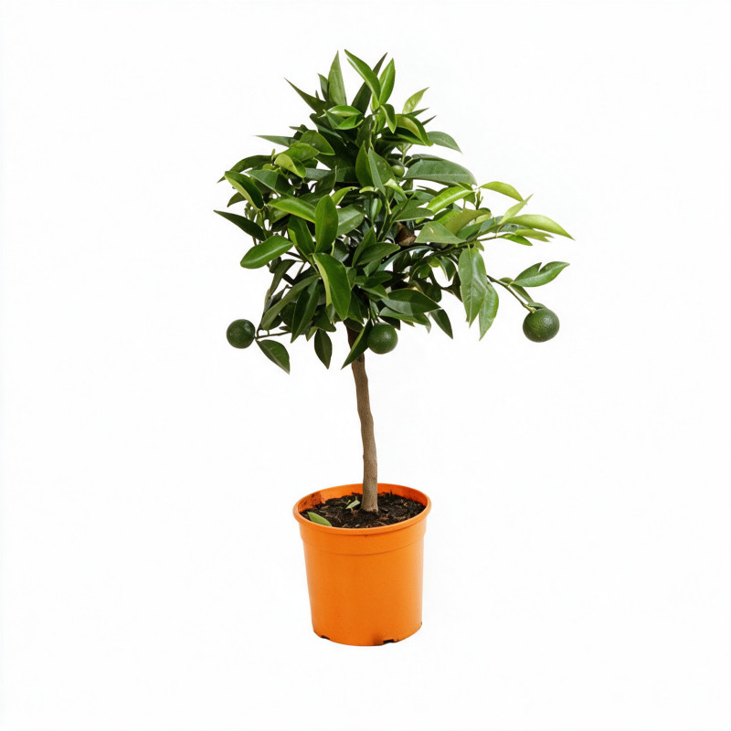 Clémentinier Clementine - Citrus reticulata Clementine Mini tige 65cm Pot 3L