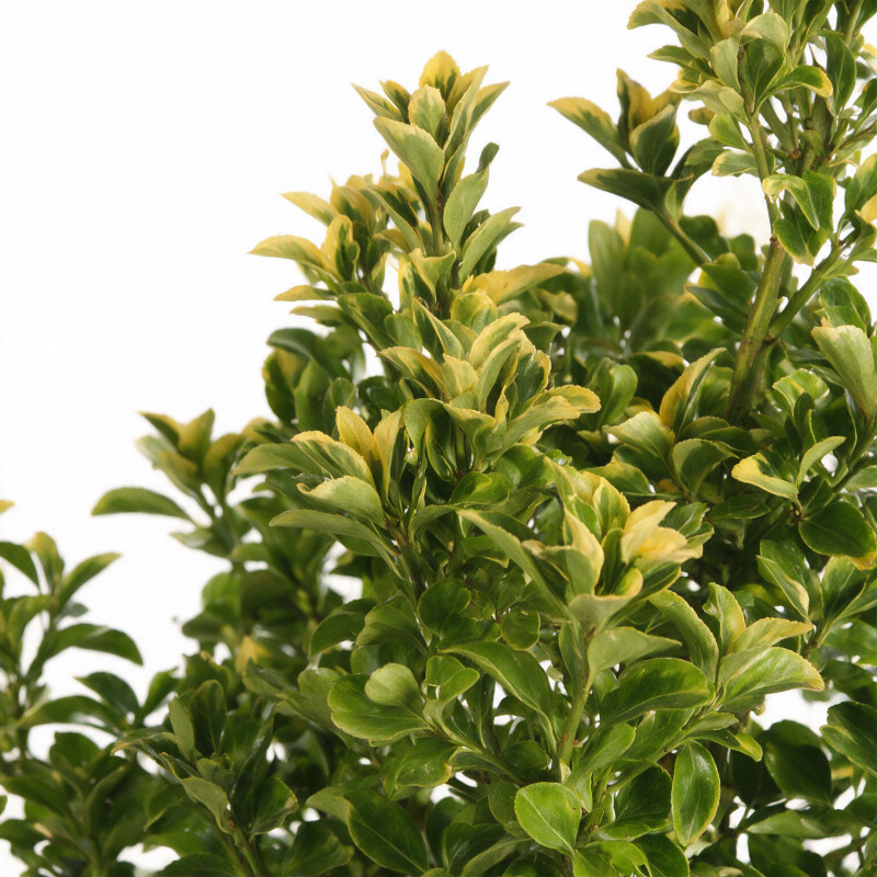 Fusain du Japon Aureus - Euonymus japonicus Aureus 60/80cm Pot 10L