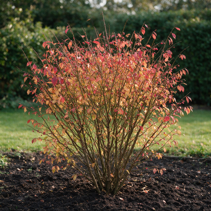 Fusain Compactus - Euonymus alatus Compactus 100/125cm Pot 55L