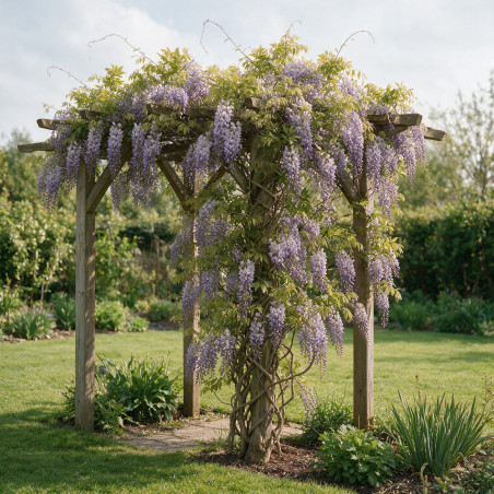 Glycine de Chine - Wisteria sinensis 200/220cm Pot 5L