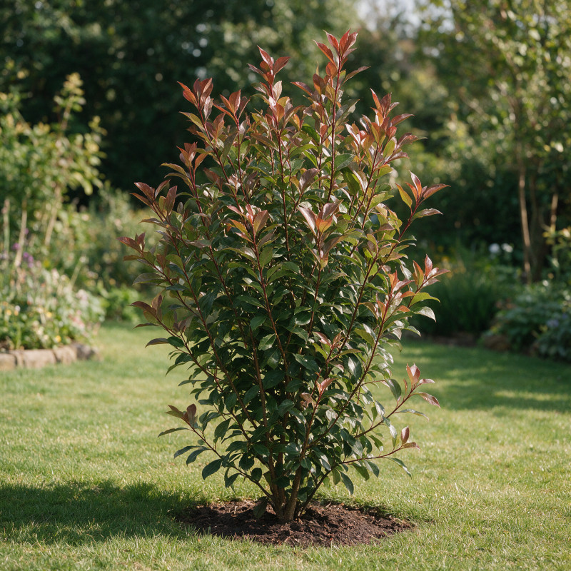 Photinia Carré Rouge 30/40cm Pot 2L - Photinia fraseri Carré Rouge