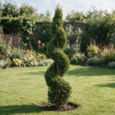 Cyprès de Leyland - Cupressocyparis leylandii Spirale 100/120cm Pot 10L