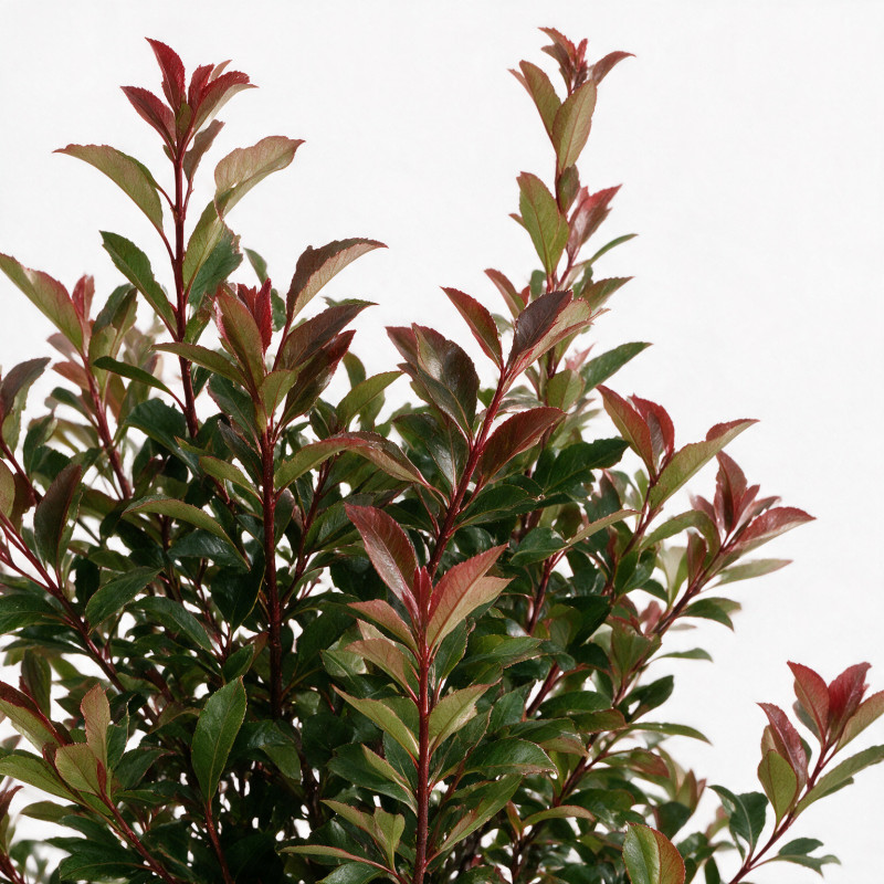 Photinia Carré Rouge 60/80cm Pot 7,5L - Photinia fraseri Carré Rouge