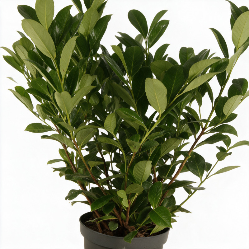 Laurier-cerise Rotundifolia 60/80cm Pot 7,5L - Prunus laurocerasus Rotundifolia