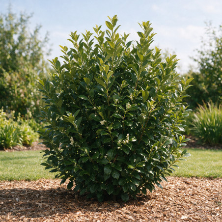 Laurier-cerise Rotundifolia 60/80cm Pot 7,5L - Prunus laurocerasus Rotundifolia