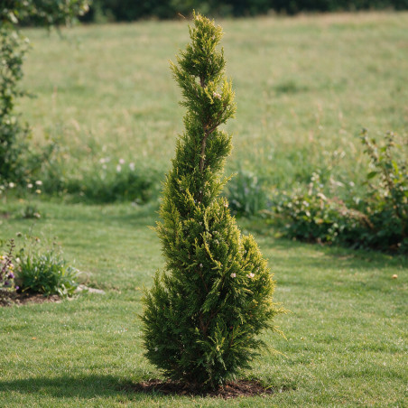 Cyprès de Leyland Castlewellan Gold - Cupressocyparis leylandii Castlewellan Gold Spirale 100/120cm Pot 10L