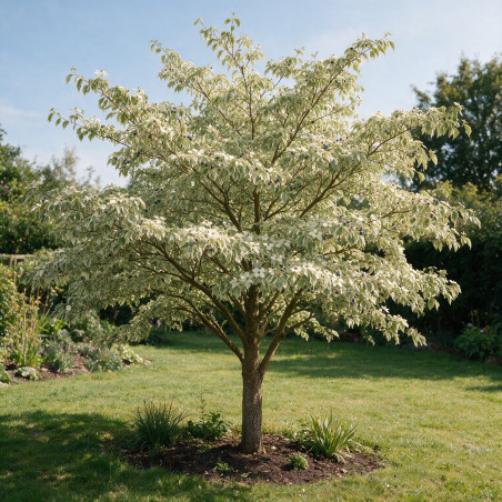 Cornouiller Variegata - Cornus controversa Variegata 100/120cm Pot 12L