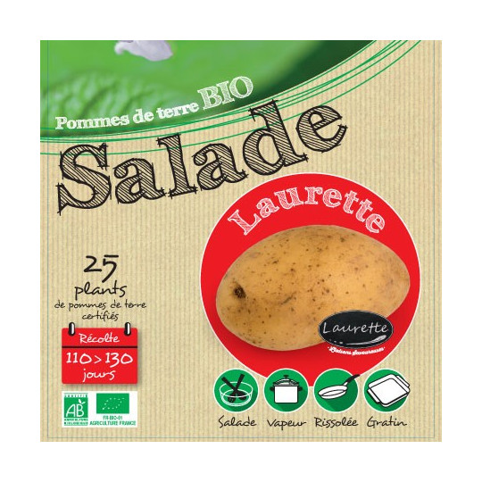 Pomme de terre Laurette Spécial gratins, vapeur, rissolées
