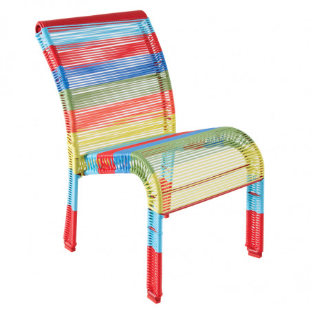 Chaise jardin enfant multicolore