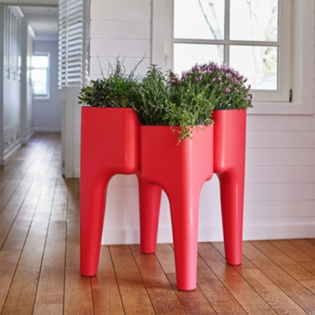 Table à Jardiner Design Rouge M
