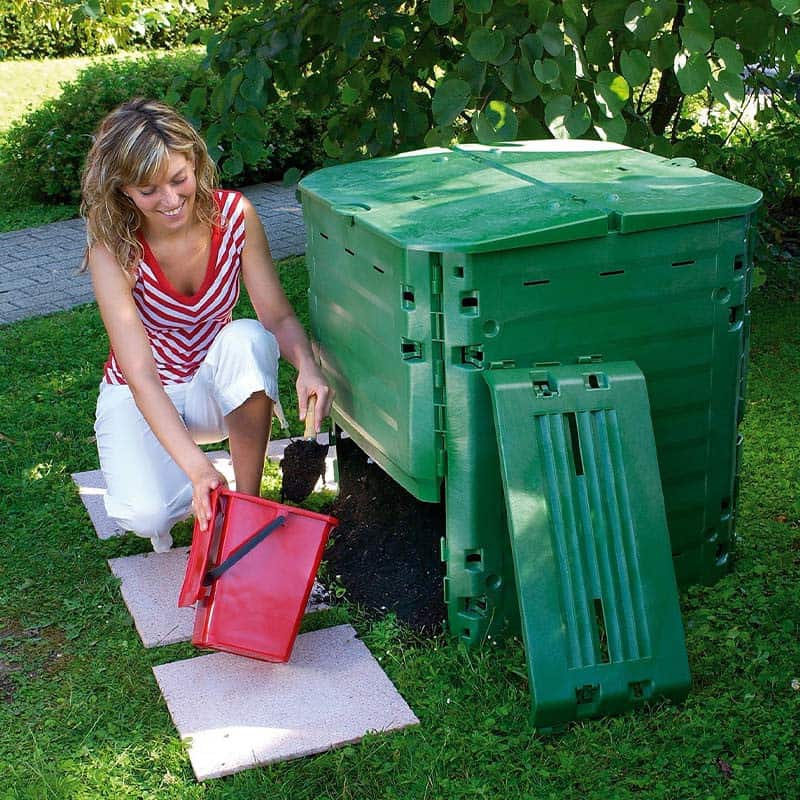 Composteur 400L - Composteur de jardin - Faire son compost